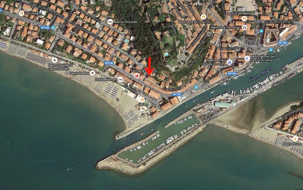 Casa Marina Leilighet Castiglione della Pescaia Eksteriør bilde